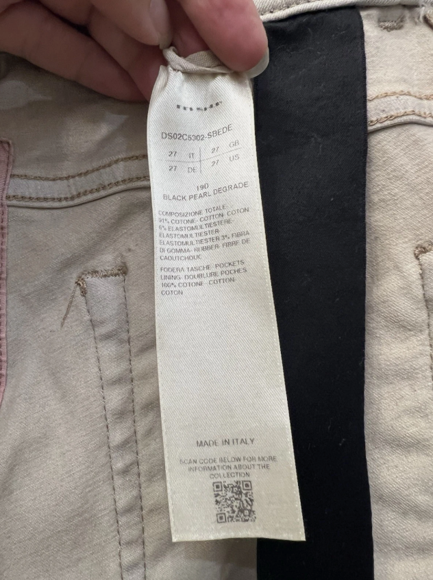 Rick Owens Drkshdw Jeans Unisex Cotton Blend Gray Size 27 Made In Italy thumbnail 12