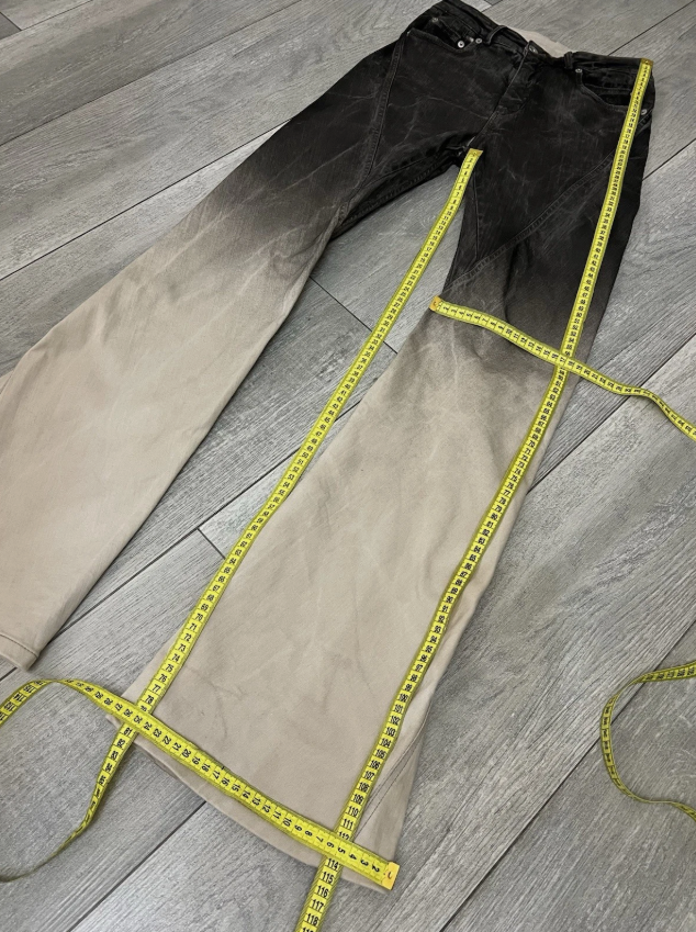 Rick Owens Drkshdw Jeans Unisex Cotton Blend Gray Size 27 Made In Italy thumbnail 6