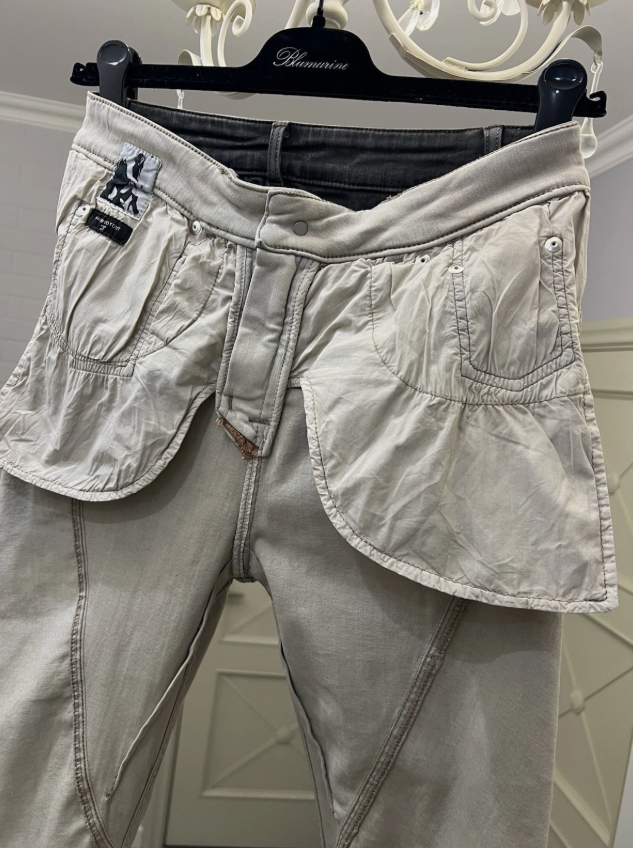 Rick Owens Drkshdw Jeans Unisex Cotton Blend Gray Size 27 Made In Italy thumbnail 9