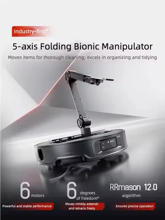 Roborock Z70 Robot Vacuum Mop w/ Robotic Arm | 22000Pa Suction, Auto-Cleaning - Brand New thumbnail 6