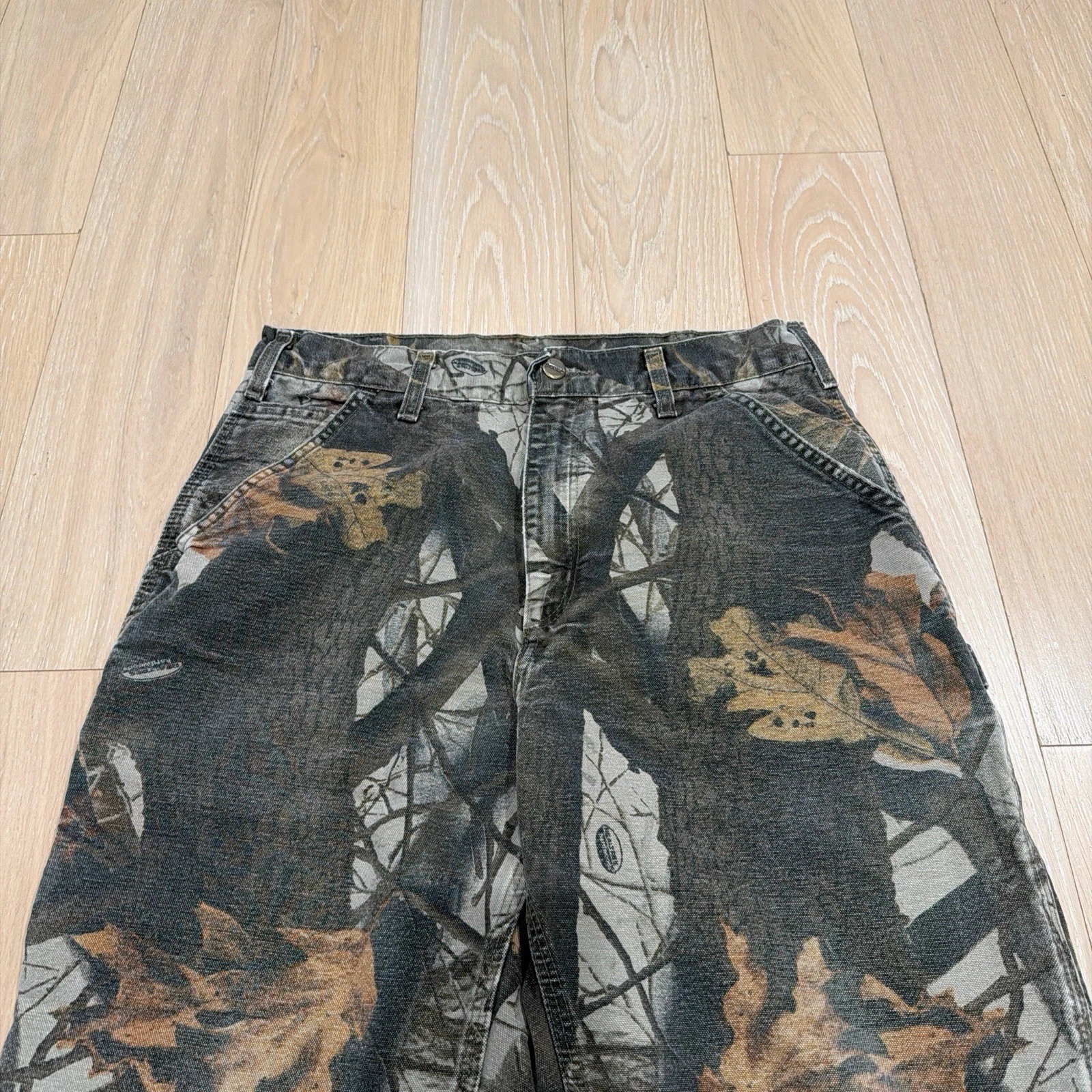 Vintage Carhartt Real Tree Camo Carpenter Pants Size 32x34 thumbnail 4