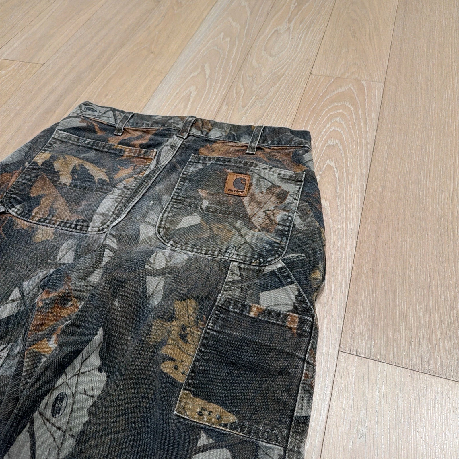 Vintage Carhartt Real Tree Camo Carpenter Pants Size 32x34 thumbnail 7