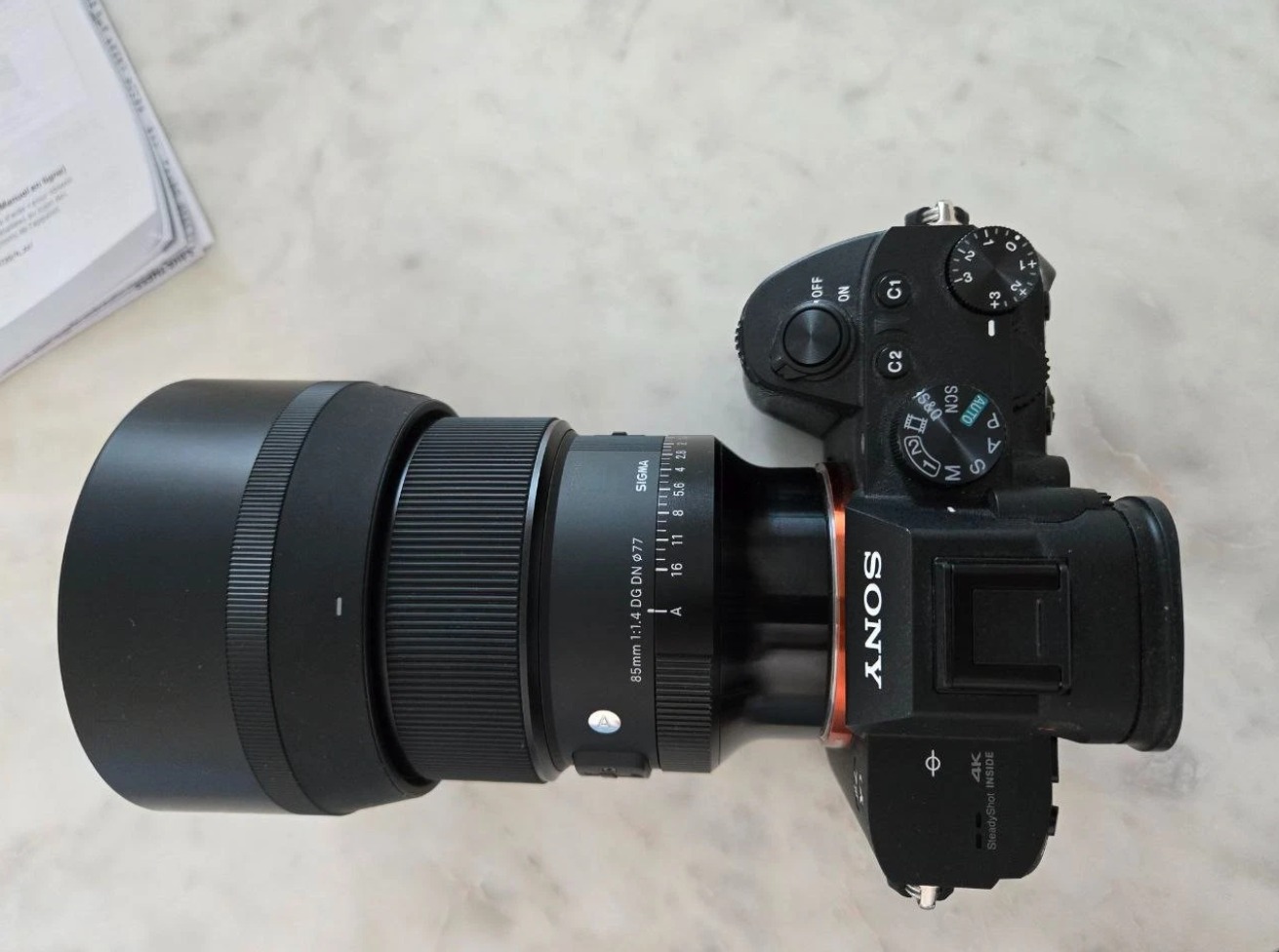 Sony a7 III Full-Frame Mirrorless Camera w/ Sigma 85mm f1.4 DG DN thumbnail 1