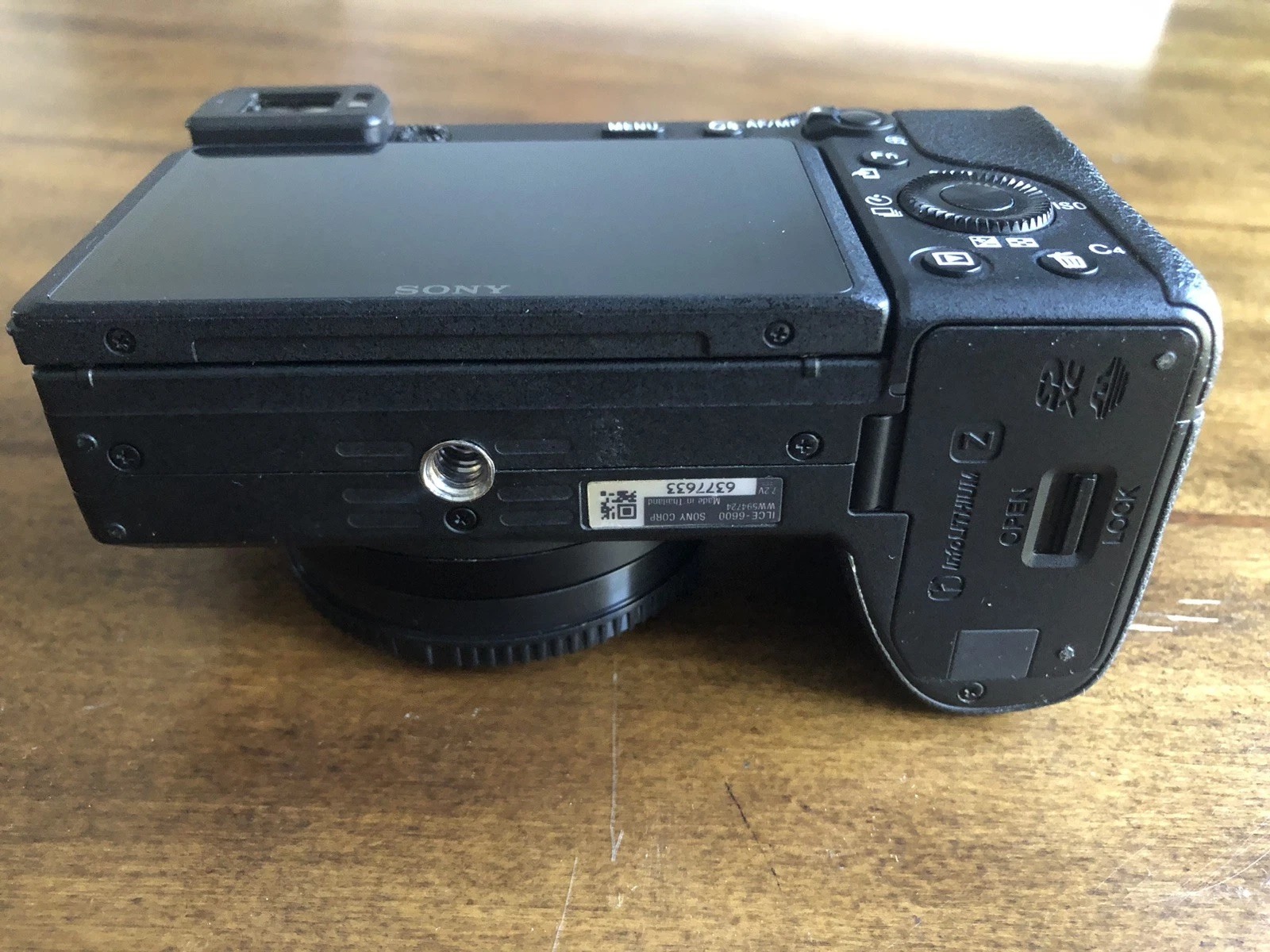 Sony Alpha a6600 24.2MP Mirrorless Digital Camera - Body Only thumbnail 16