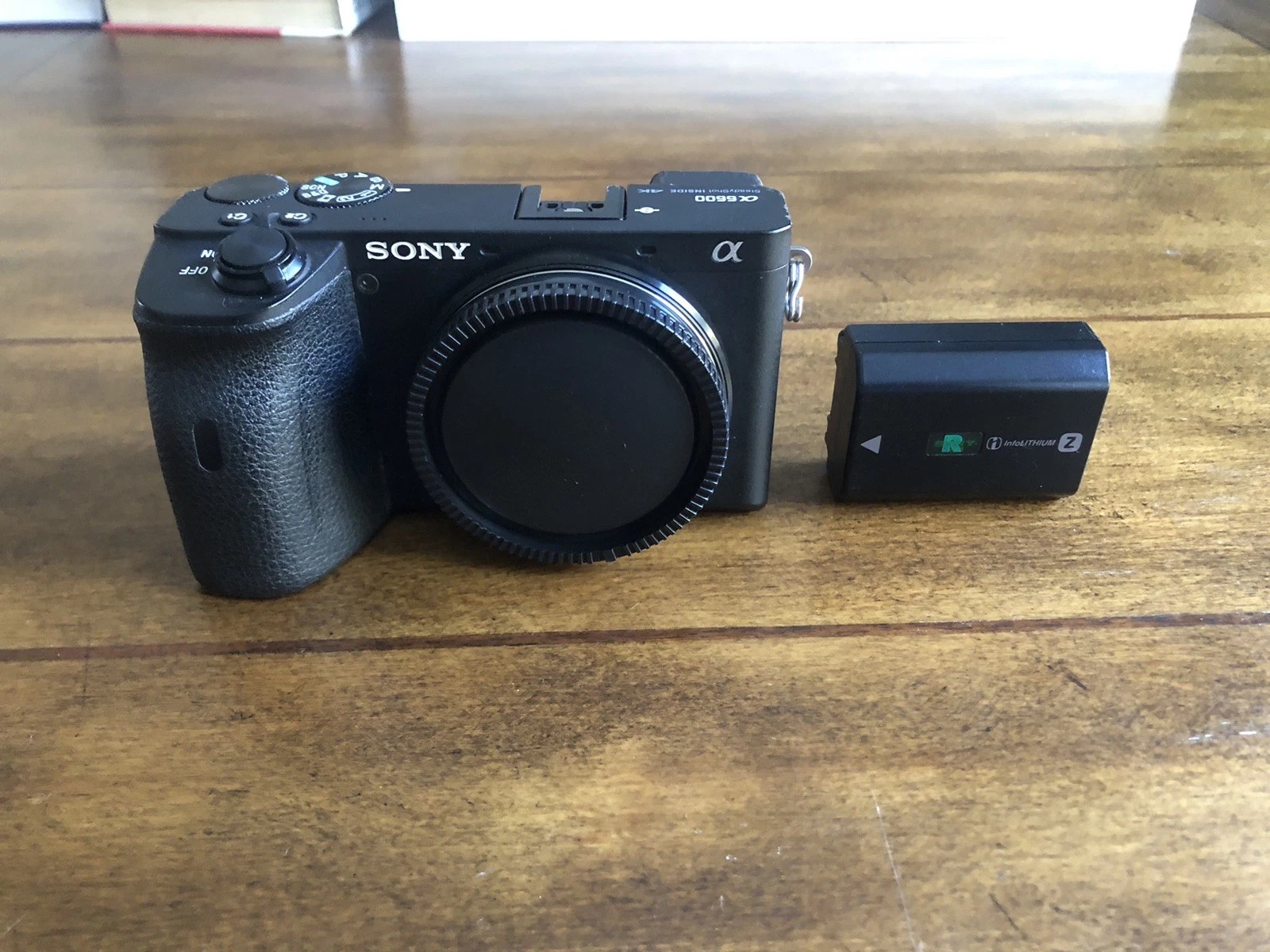 Sony Alpha a6600 24.2MP Mirrorless Digital Camera - Body Only thumbnail 20