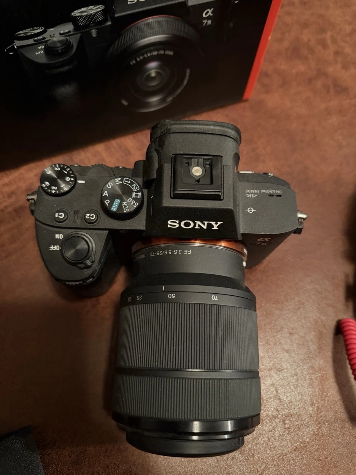Sony Alpha A7 III Mirrorless Camera /w Rhode On Camera Microphone thumbnail 8