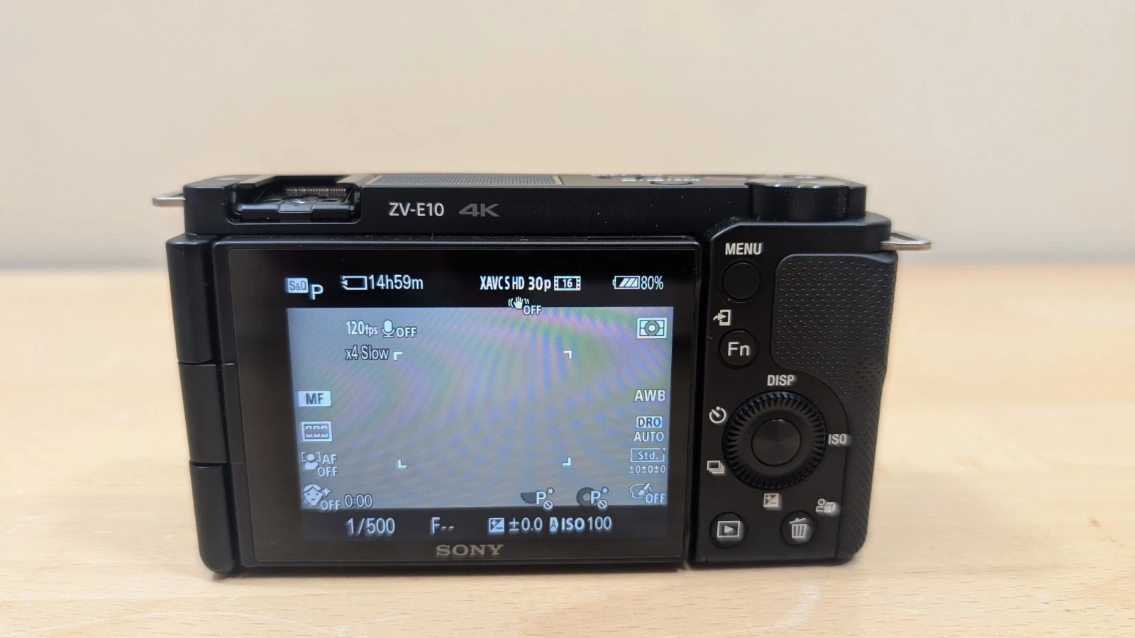 Sony Alpha ZV-E10 ZVE10 Black (ILCZVE10/B) Camera thumbnail 9