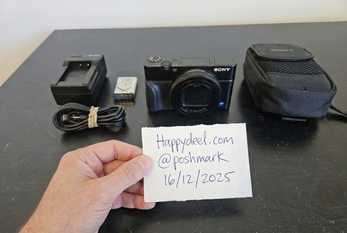 Sony Cyber-shot DSC-RX100 VI M6 Digital Camera UHD 4K30 24-200mm Zoom EXCELLENT thumbnail 1