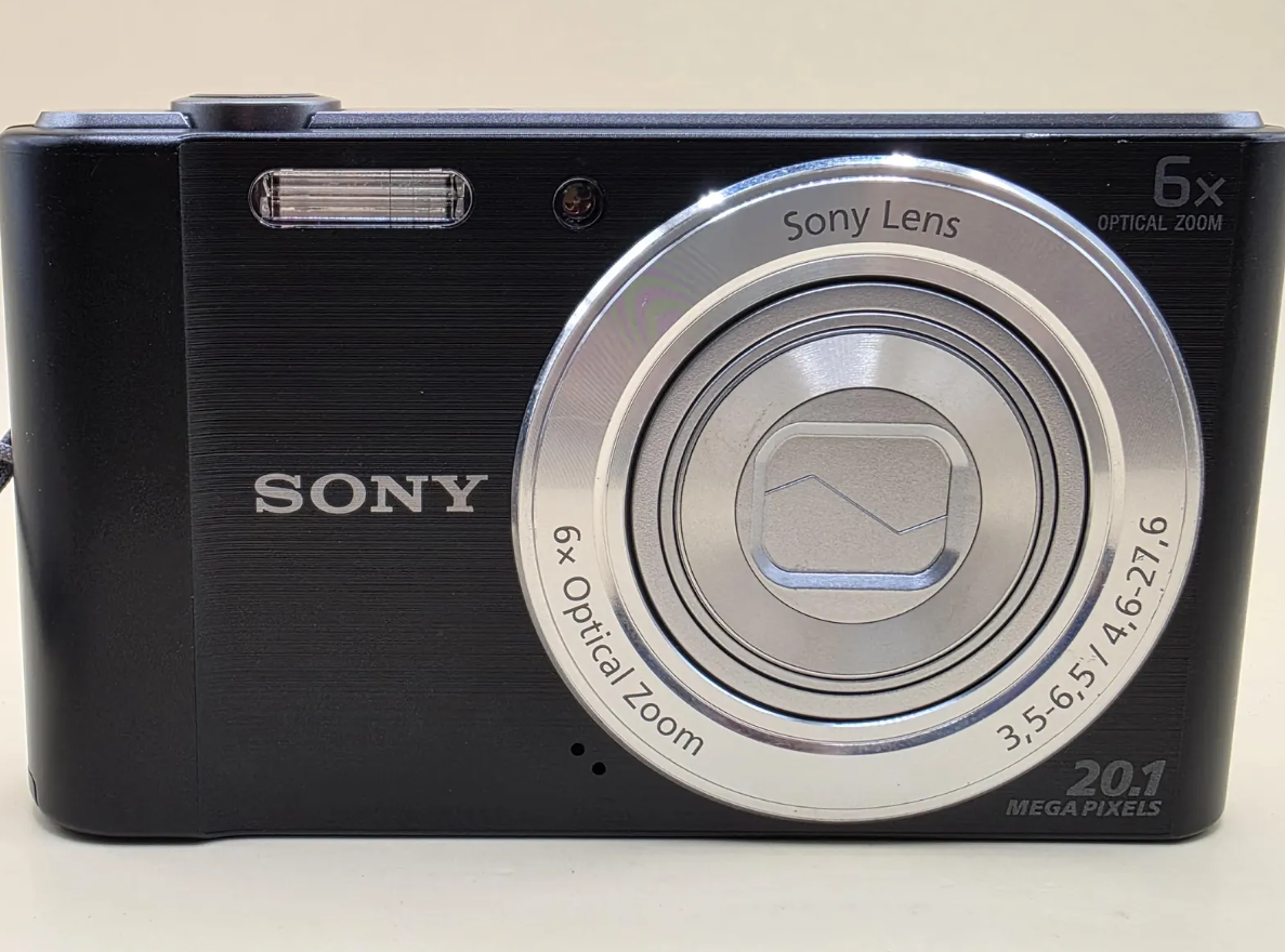 Sony Cyber-shot DSC-W810 Compact Digital Camera – 20.1MP, 6x Optical Zoom, Black, Tested & Working thumbnail 3