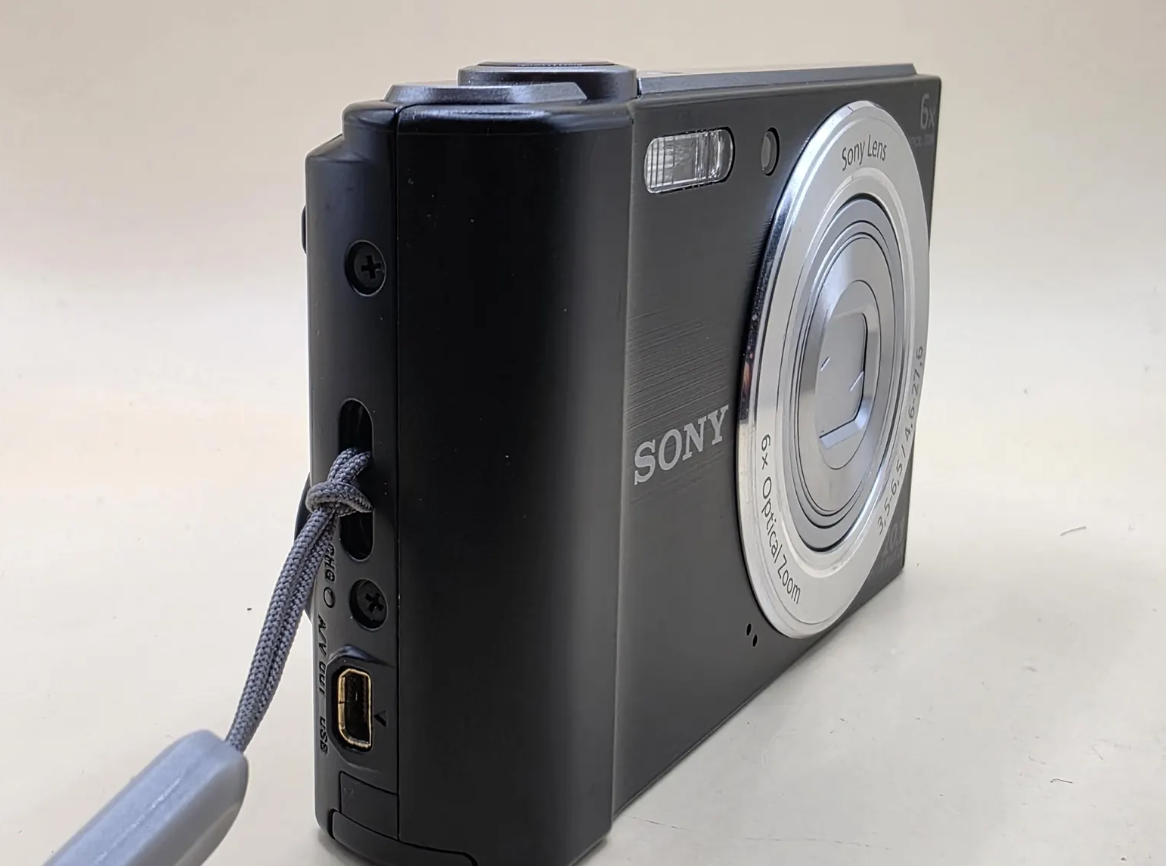 Sony Cyber-shot DSC-W810 Compact Digital Camera – 20.1MP, 6x Optical Zoom, Black, Tested & Working thumbnail 5