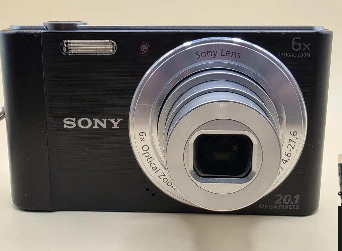 Sony Cyber-shot DSC-W810 Compact Digital Camera – 20.1MP, 6x Optical Zoom, Black, Tested & Working thumbnail 6