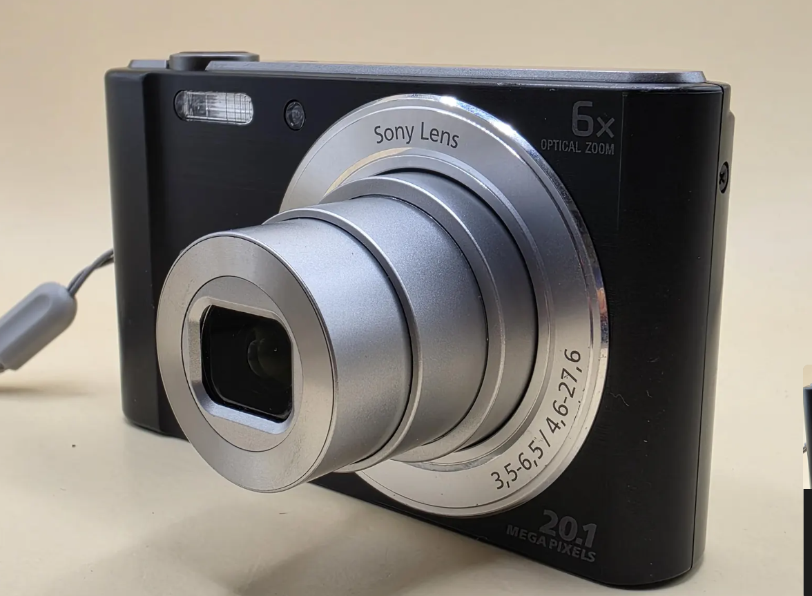 Sony Cyber-shot DSC-W810 Compact Digital Camera – 20.1MP, 6x Optical Zoom, Black, Tested & Working thumbnail 7