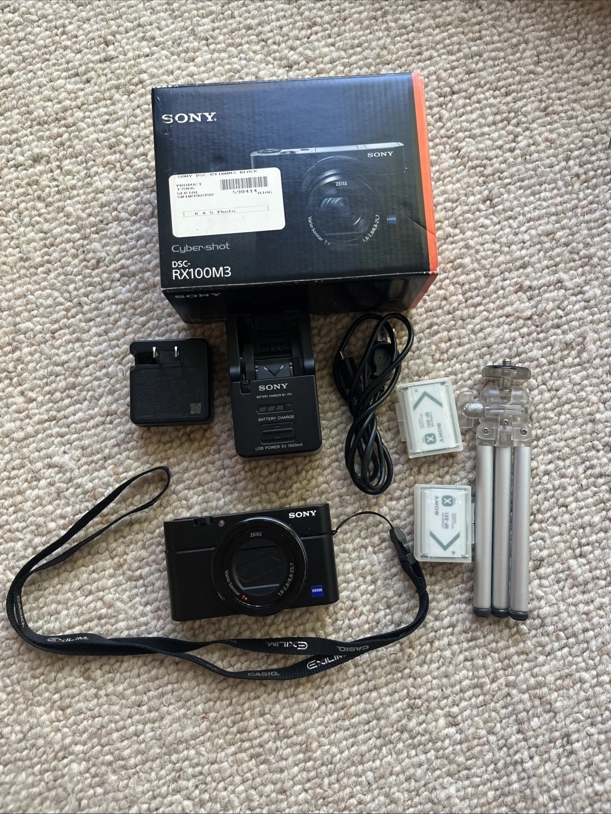 Sony Cyber-shot RX100 III M3 20.1MP Digital Camera Black thumbnail 12