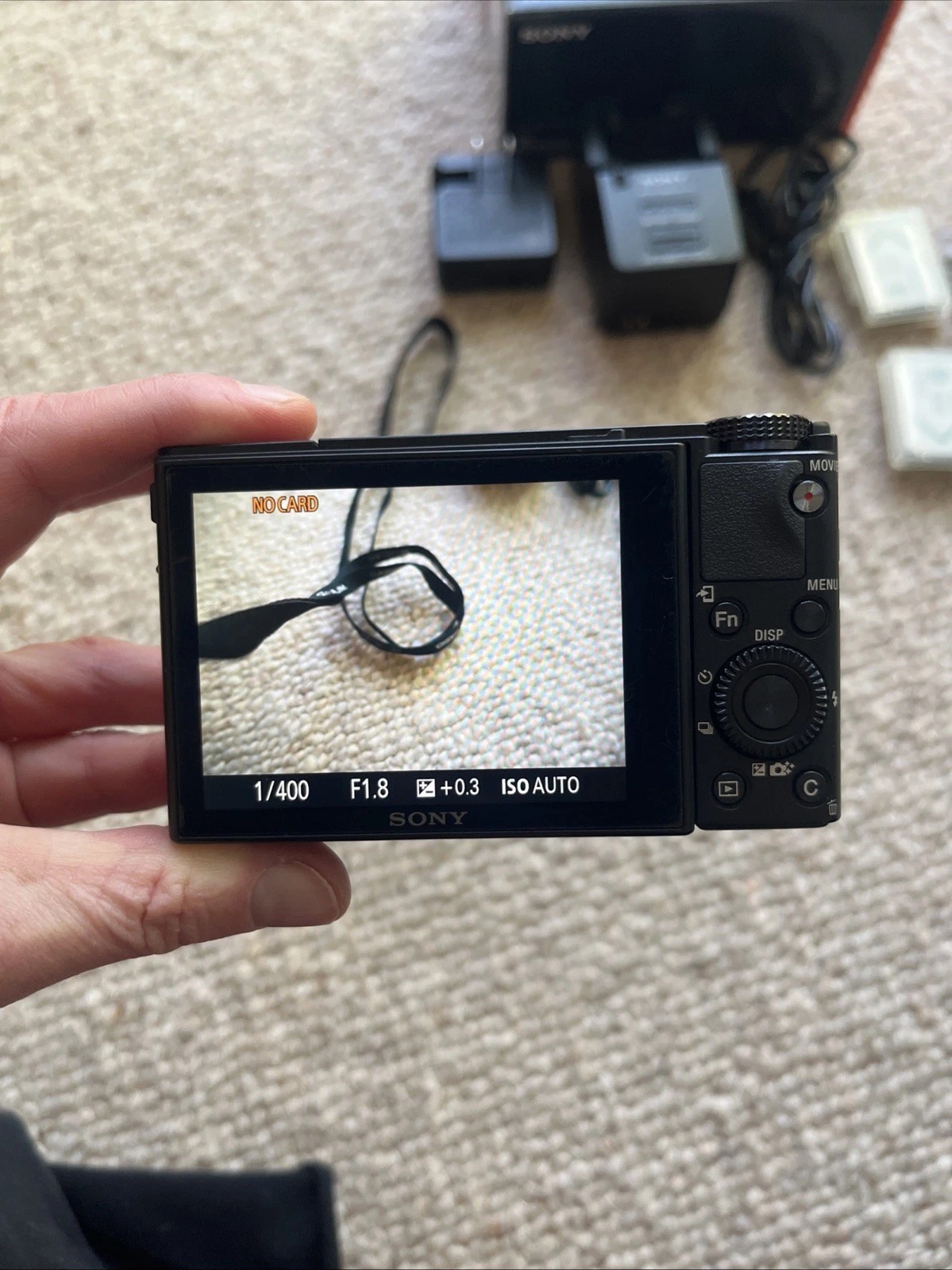 Sony Cyber-shot RX100 III M3 20.1MP Digital Camera Black thumbnail 9