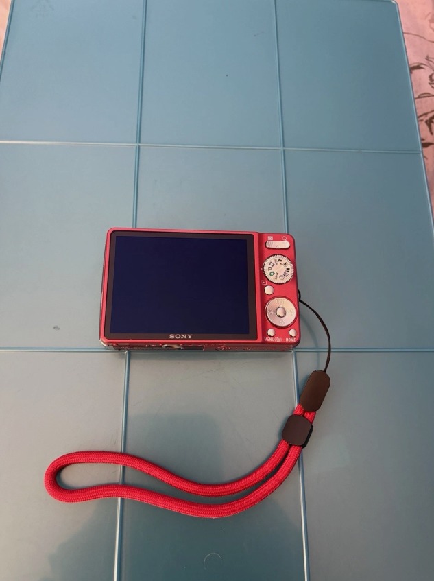 Sony CyberShot DSC-W230-12.1 MP-RED-Dig Camera-SD Card-Charger & Case-Near Mint thumbnail 4