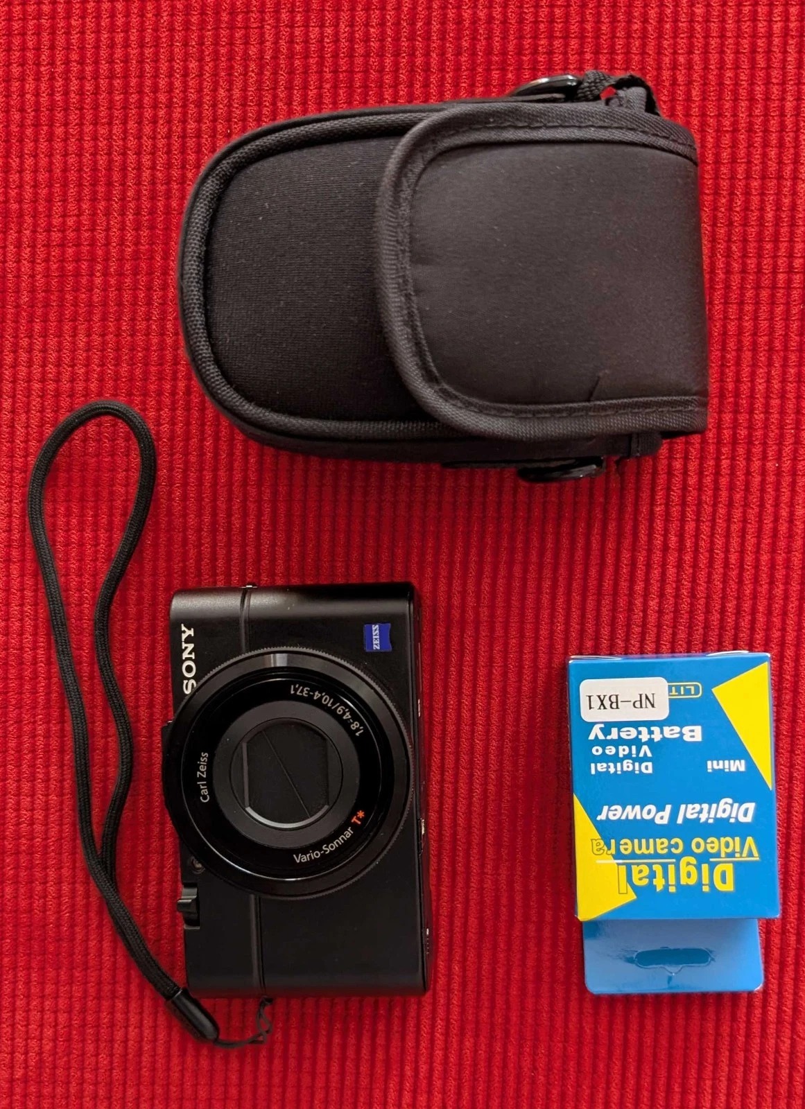 Sony DSC-RX100 II (DSC-RX100M2) Digital Camera, 20.2 MP, Black, Pouch+Spare Batt thumbnail 10