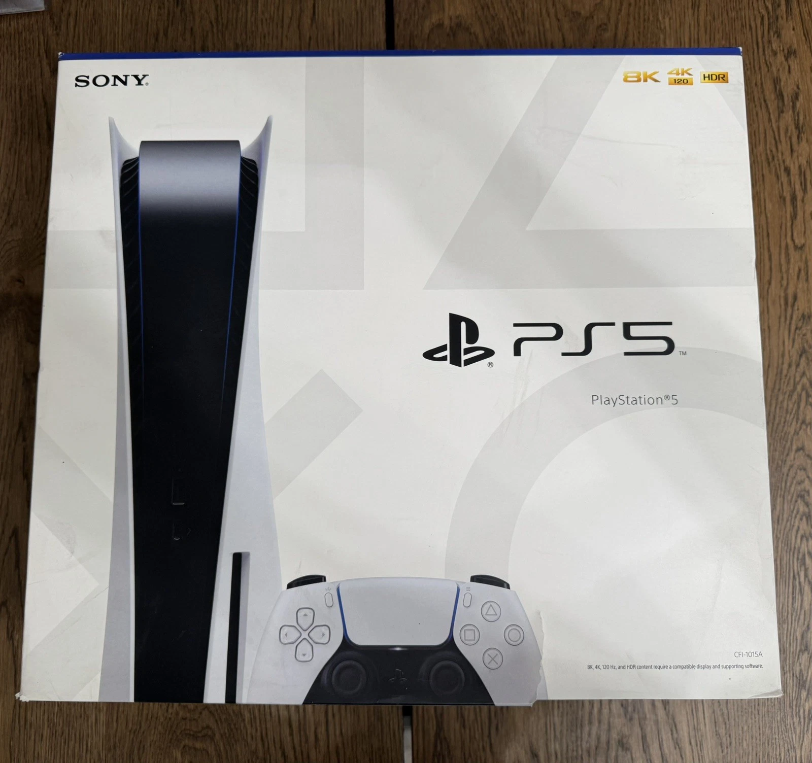 Sony PlayStation 5 Disc Edition 825GB Home Console - White thumbnail 1