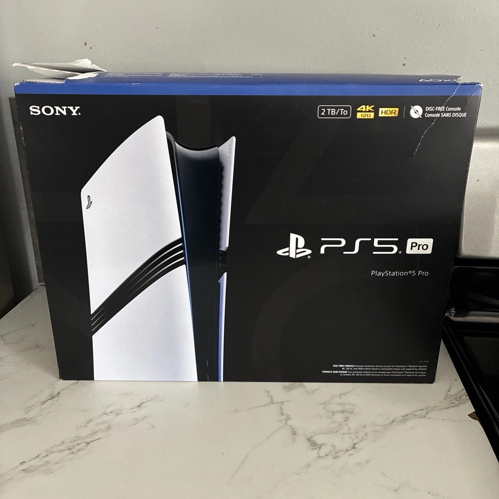 Sony PlayStation 5 PS5 Pro Console 2TB White - NEW open Box thumbnail 1