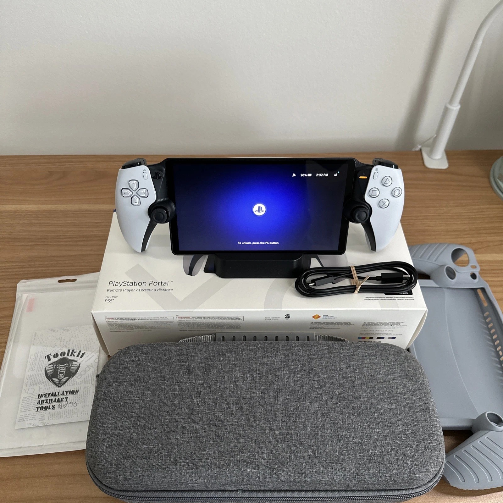 Sony PlayStation Portal Remote Player-(Carrying Case, Charging Stand, Protector) thumbnail 5