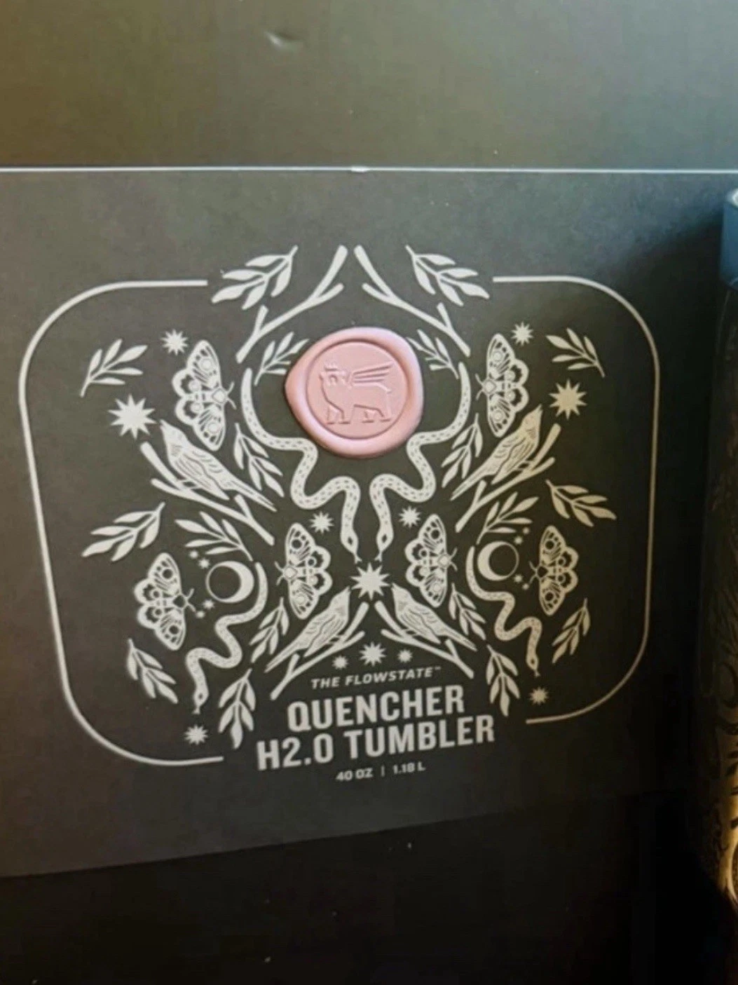 Stanley DEADLY DAMASK 40oz Halloween Quencher H2.0 FlowState Tumbler NIB thumbnail 6