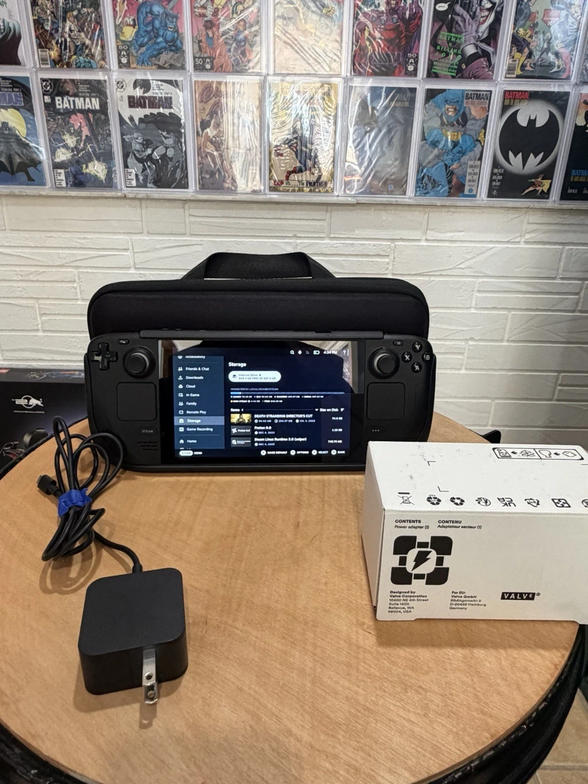 Steam Deck 1TB LCD (Upgraded Clear Shell) – With Case & Charger | Excellent Condition thumbnail 2