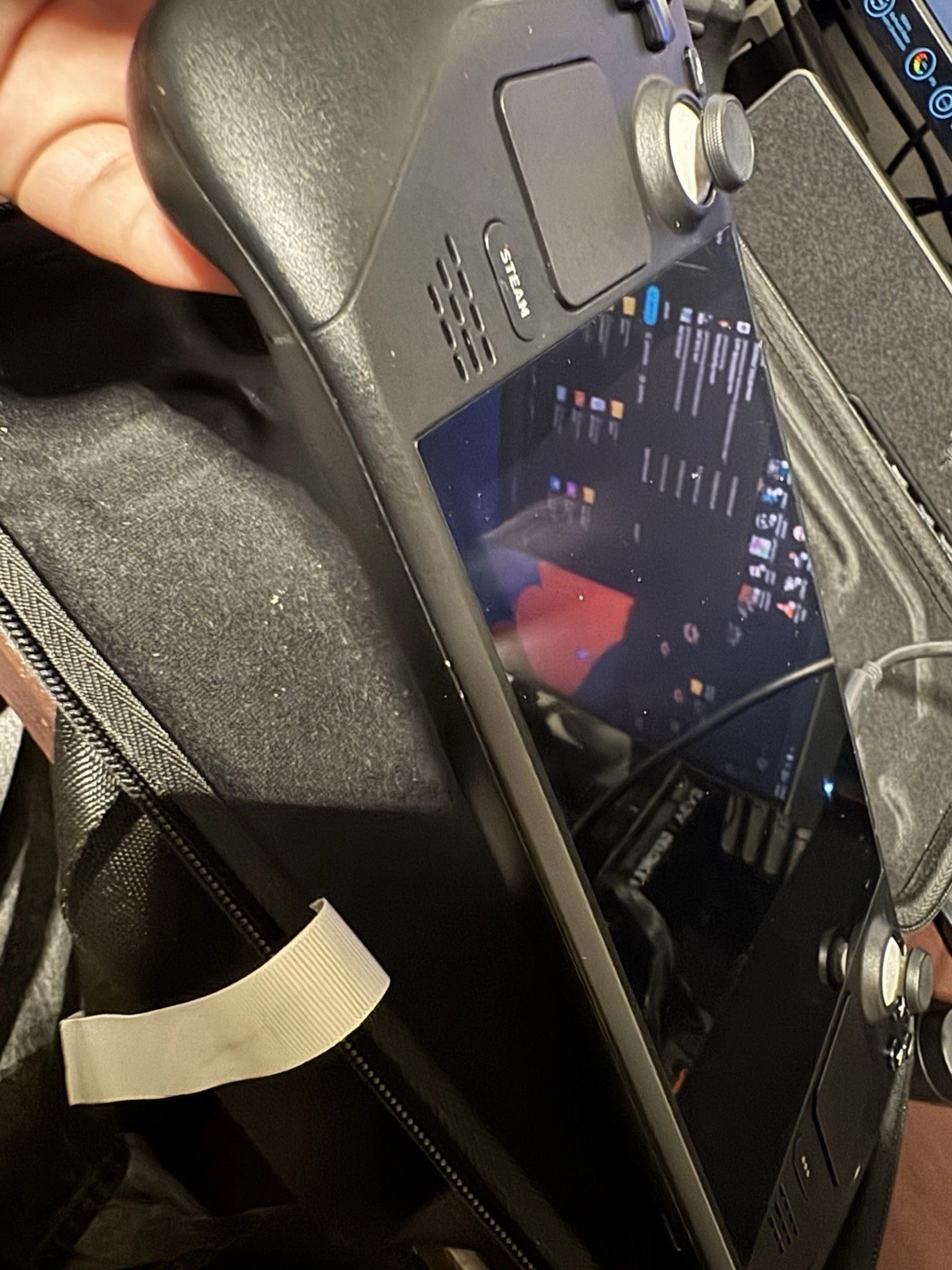 Steam deck 256gb LCD For Parts Screen good condition thumbnail 5