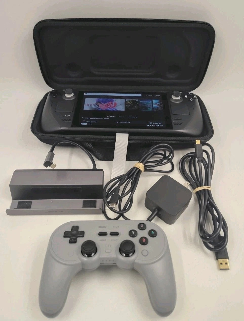 Steam Deck 512GB SSD (Model 1010) – Full Bundle | Dock + Controller + Case thumbnail 13