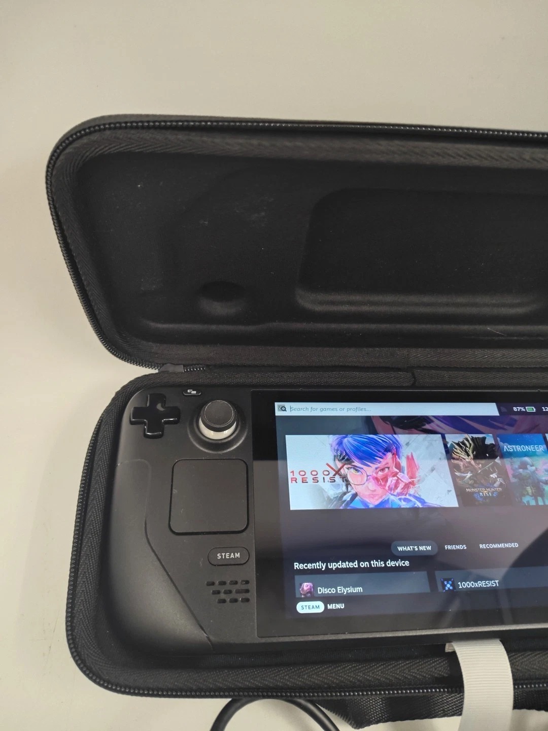 Steam Deck 512GB SSD (Model 1010) – Full Bundle | Dock + Controller + Case thumbnail 14