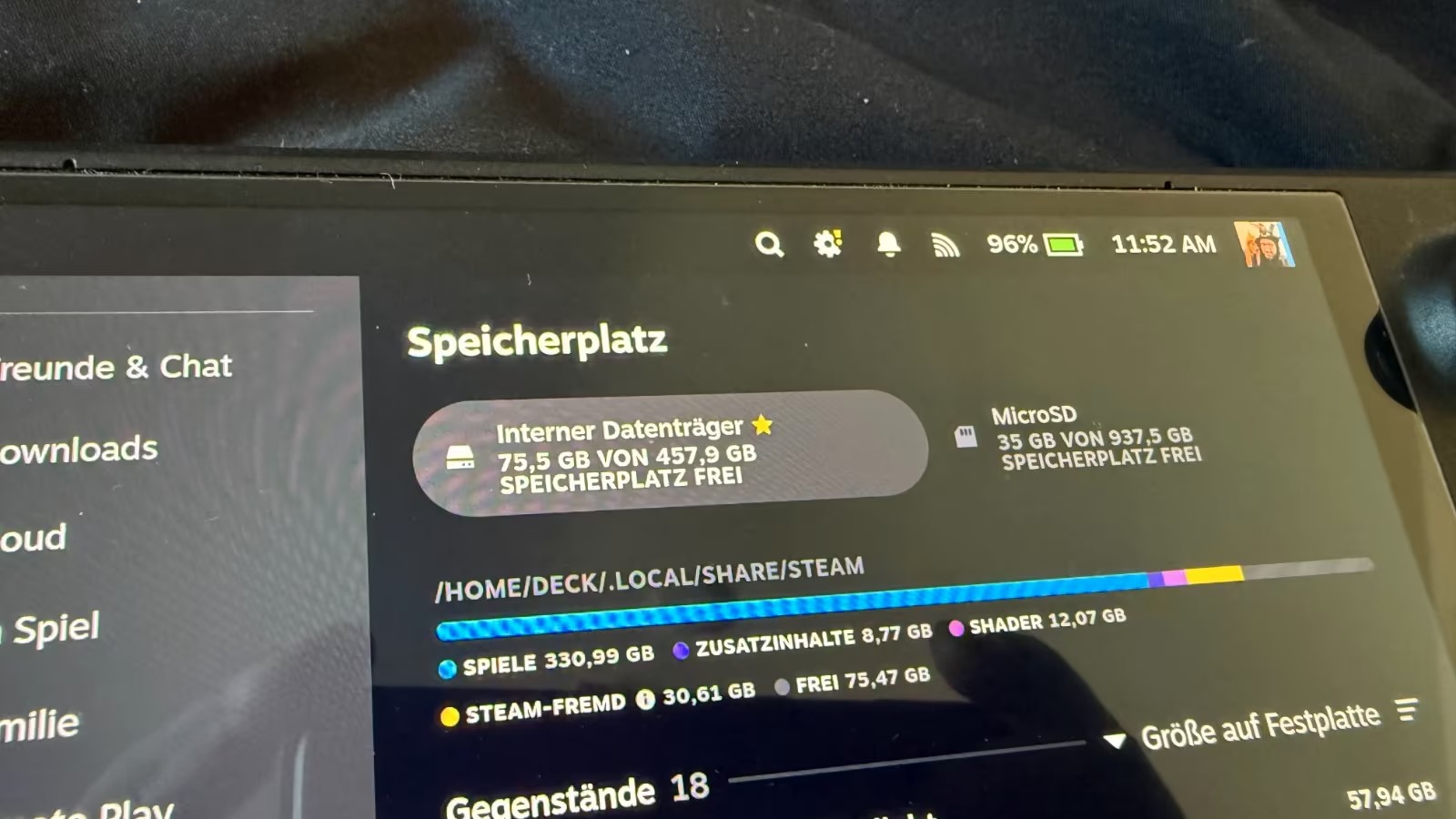 Steam Deck OLED 512GB + 1TB SD Card + Dock + Accessories thumbnail 2