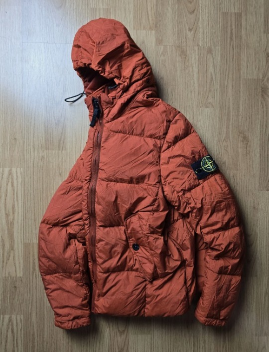 Stone Island Garment Dyed Crinkle Reps NY Down Puffer Jacket (S) thumbnail 3