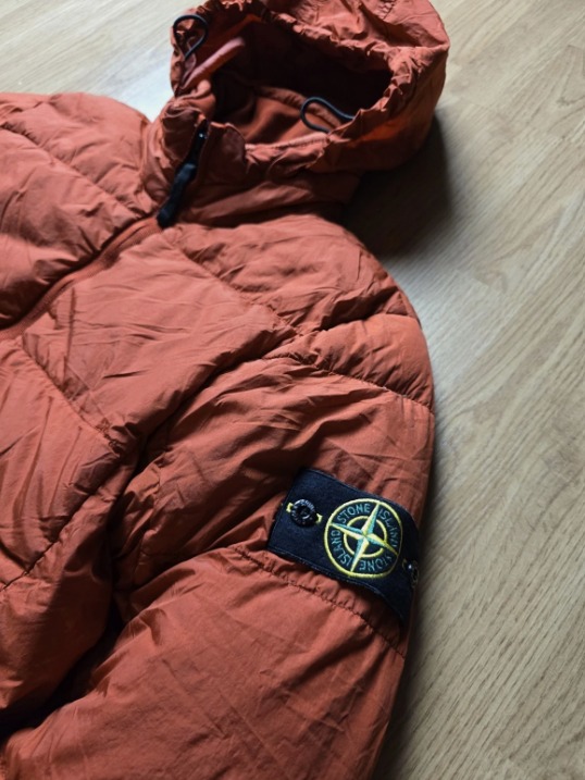 Stone Island Garment Dyed Crinkle Reps NY Down Puffer Jacket (S) thumbnail 5