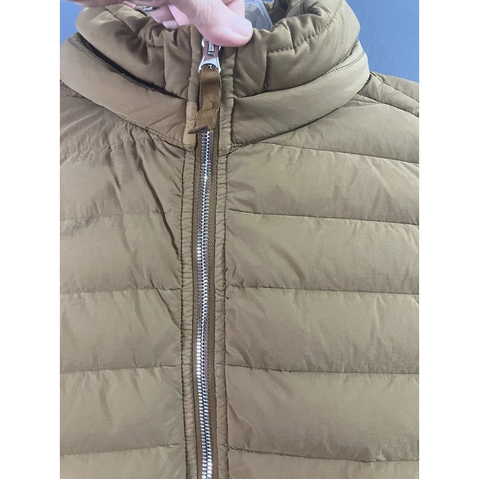 Stone Island Real Down Jacket • Tobacco Brown • Size L  thumbnail 3