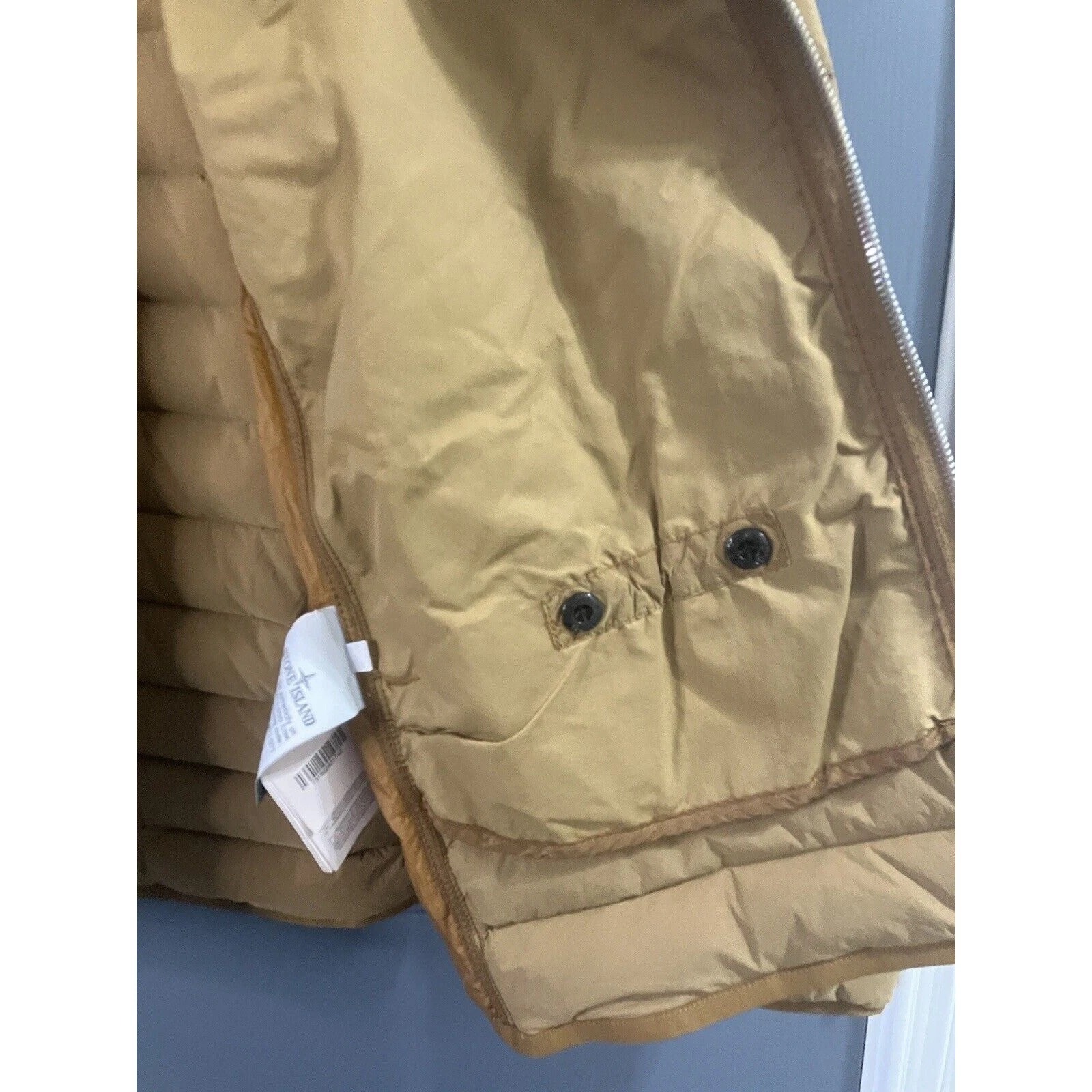 Stone Island Real Down Jacket • Tobacco Brown • Size L  thumbnail 8