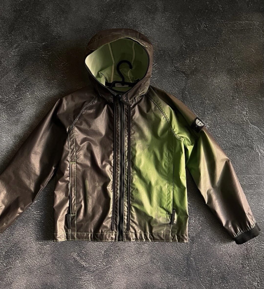 Stone Island SS11 Heat Reactive Hooded Jacket - Size 12/152 Very Vintage