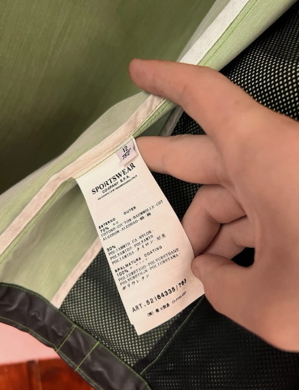 Stone Island SS11 Heat Reactive Hooded Jacket - Size 12/152 Very Vintage thumbnail 11