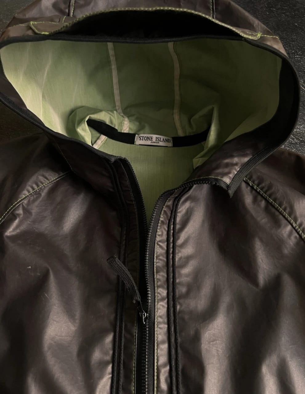 Stone Island SS11 Heat Reactive Hooded Jacket - Size 12/152 Very Vintage thumbnail 3