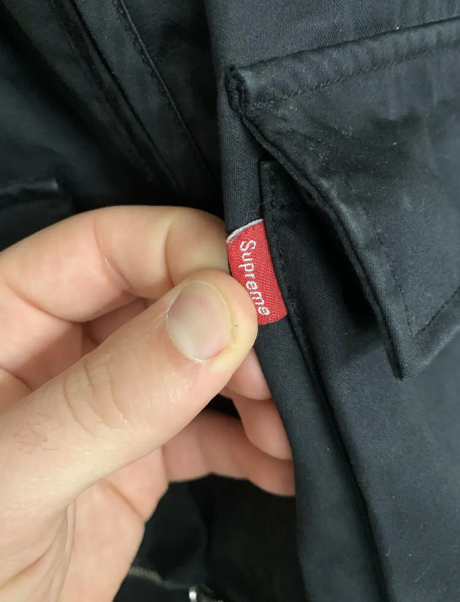 Stone Island x Supreme Black Jacket – FW14 Collection thumbnail 10