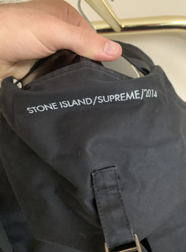 Stone Island x Supreme Black Jacket – FW14 Collection thumbnail 8