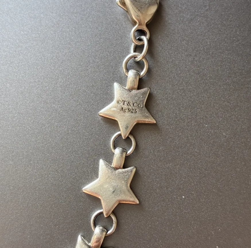 Supreme Tiffany & Co Silver Star Bracelet thumbnail 4