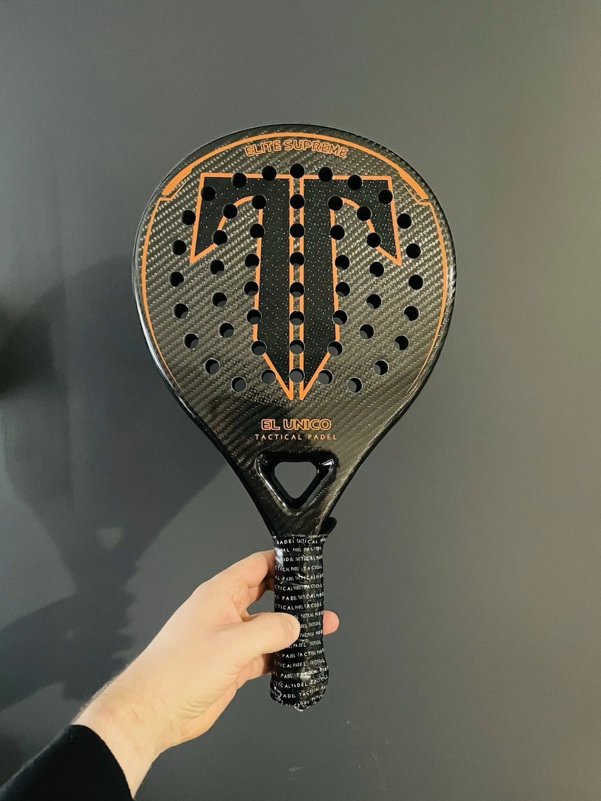 Tactical Padel El Único Orange Racket – Premium Control & Power thumbnail 4
