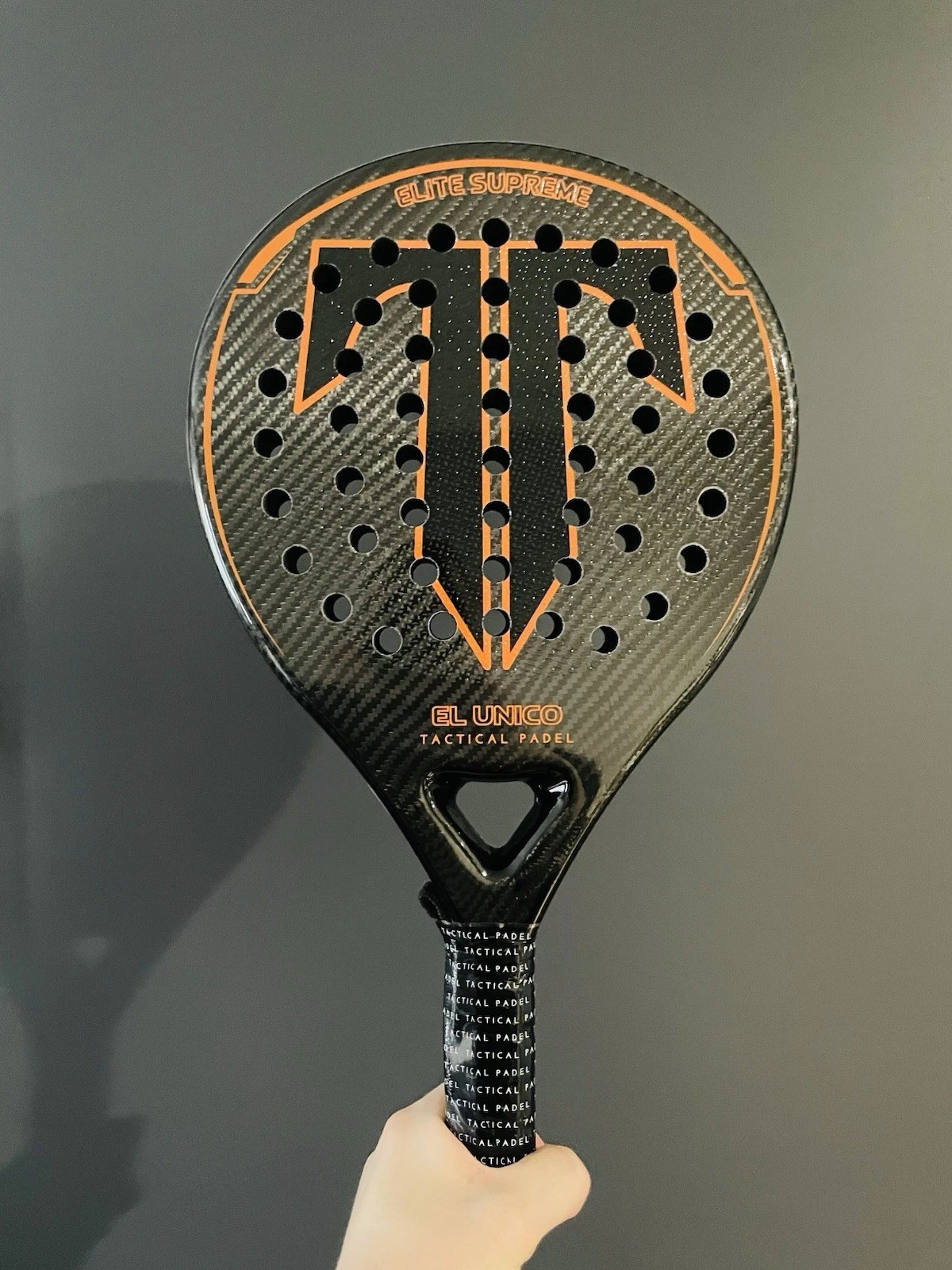 Tactical Padel El Unico Orange Racket thumbnail 2