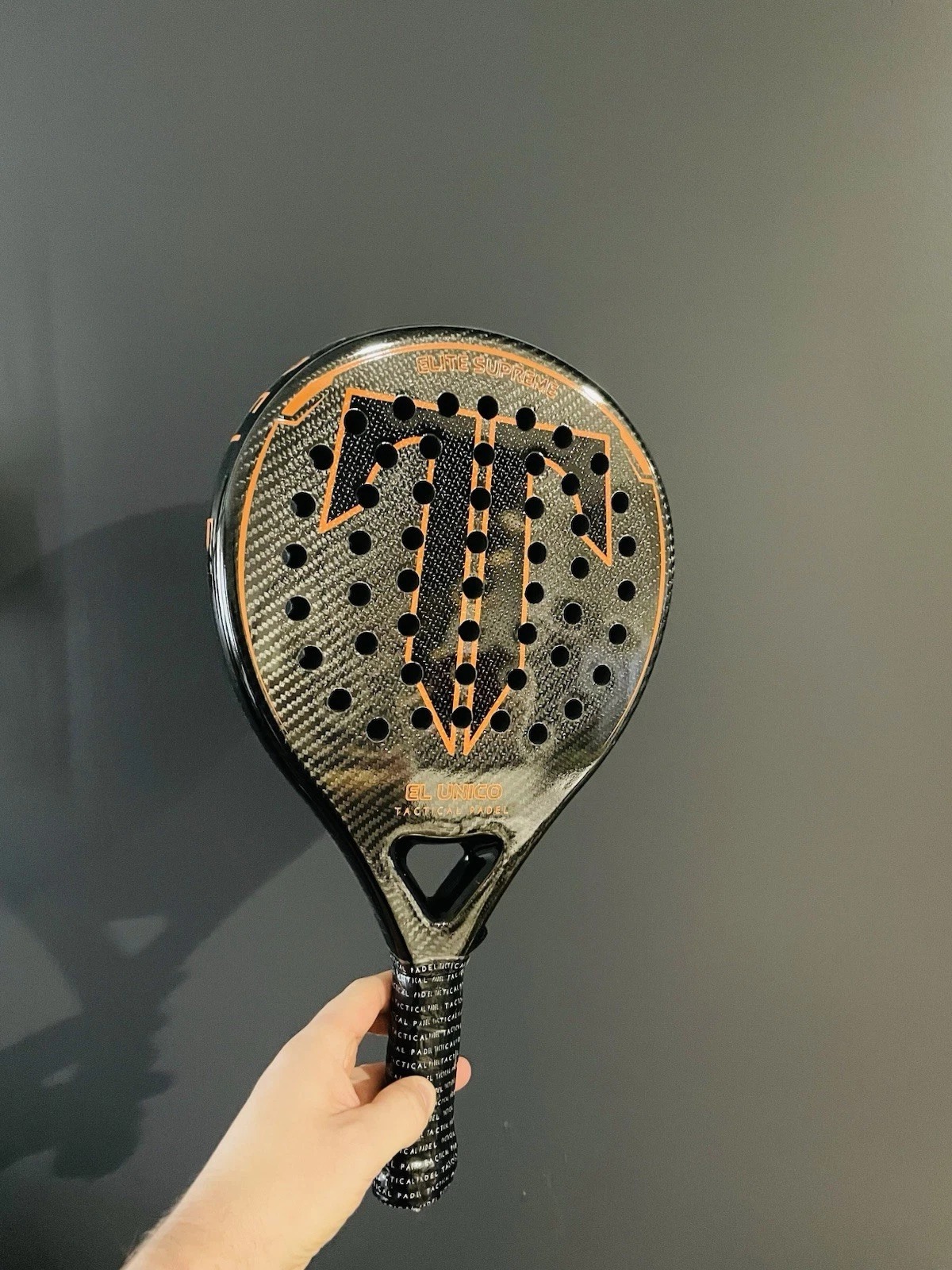 Tactical Padel El Unico Orange Racket thumbnail 3
