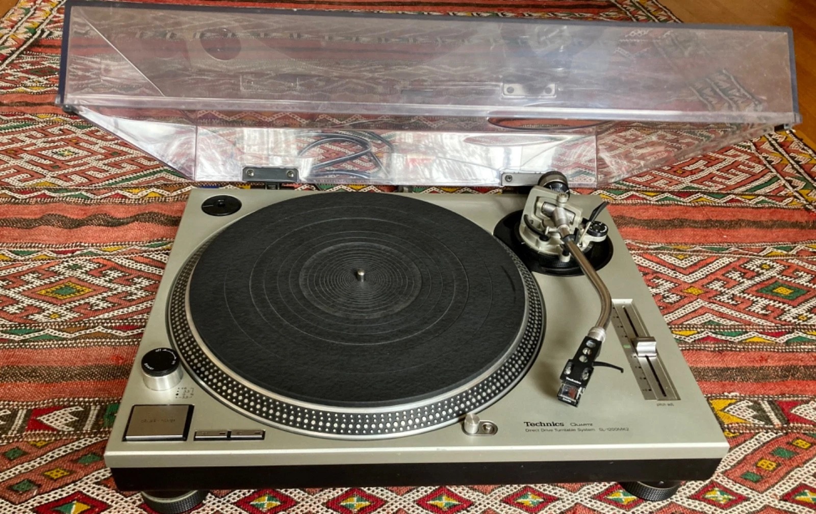 Technics SL-1200MK2 DJ Turntable - Silver - 1998 thumbnail 11