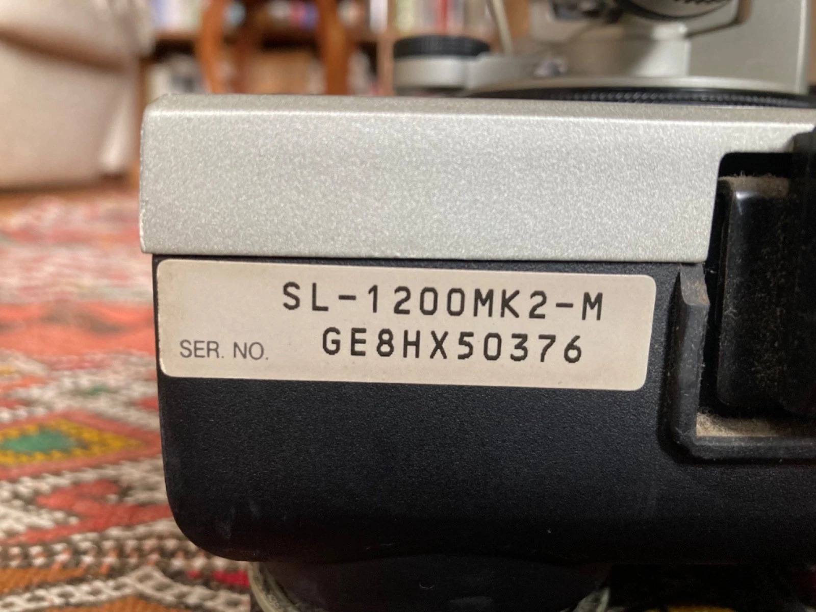 Technics SL-1200MK2 DJ Turntable - Silver - 1998 thumbnail 6