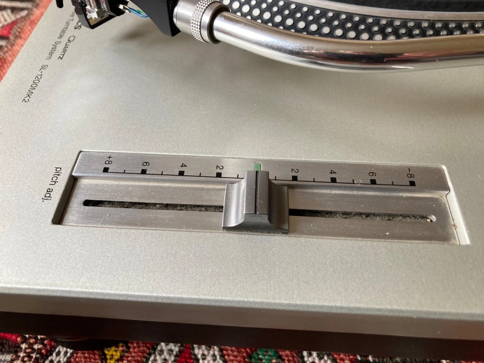 Technics SL-1200MK2 DJ Turntable - Silver - 1998 thumbnail 8