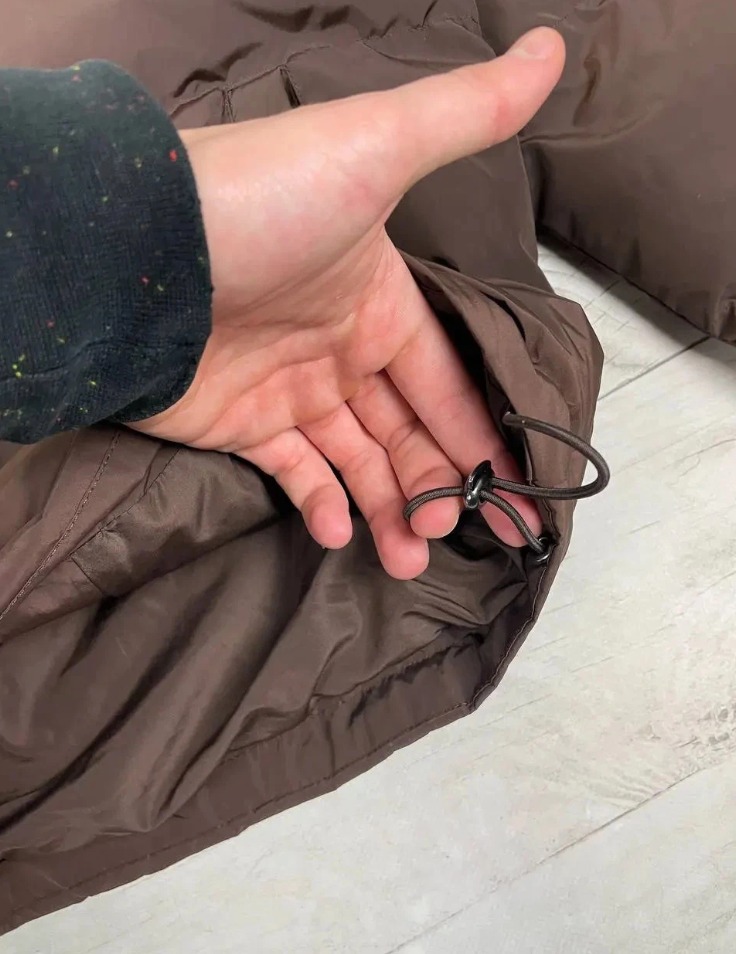 Trapstar Irongate Puffer Jacket Brown – Men’s Small, Detachable Hood thumbnail 12