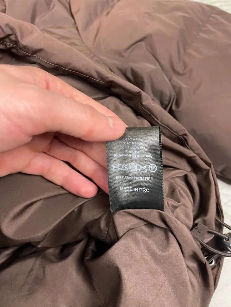 Trapstar Irongate Puffer Jacket Brown – Men’s Small, Detachable Hood thumbnail 7