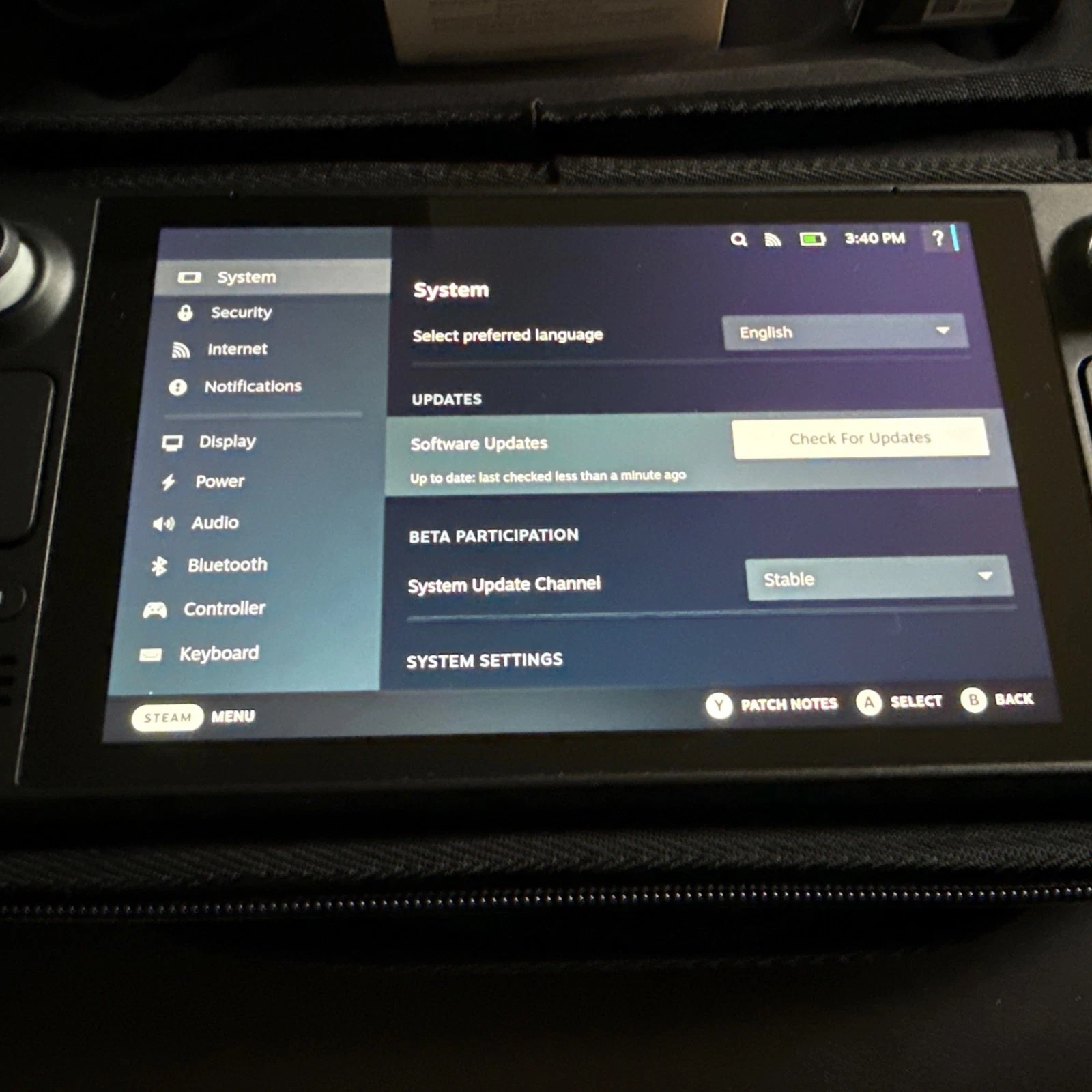 Valve Steam Deck 1 TB SSD LCD Gaming Handheld [USED - Excellent] With Extras thumbnail 3