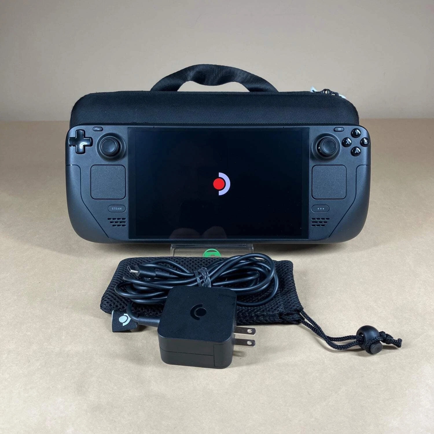 Valve Steam Deck 1TB HDR OLED Anti-Glare Etched Glass Near Mint Complete thumbnail 1