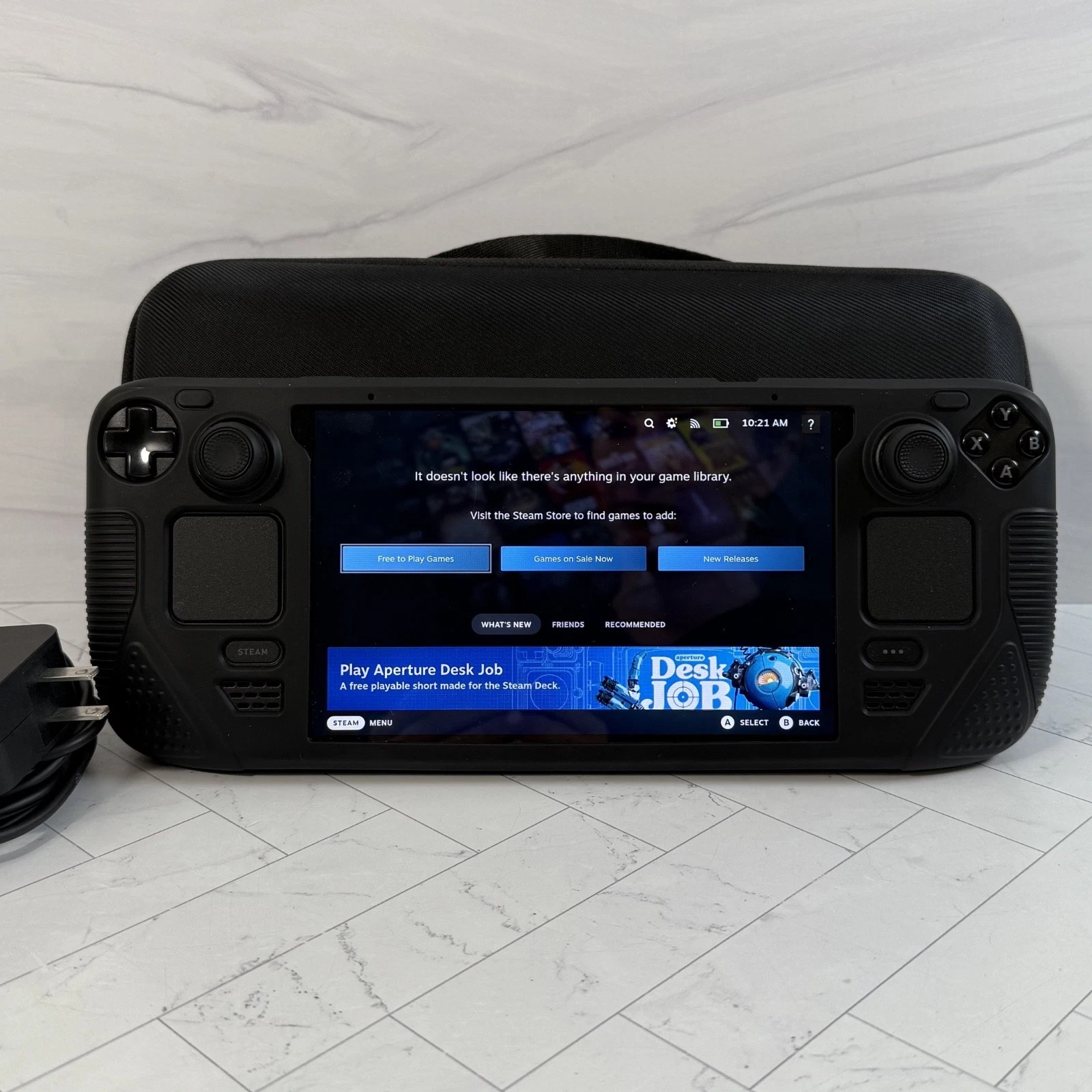 Valve Steam Deck 1TB SSD | 16GB RAM | AMD APU | OLED | Handheld Gaming PC H601 thumbnail 1